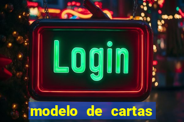 modelo de cartas para jovens encontristas