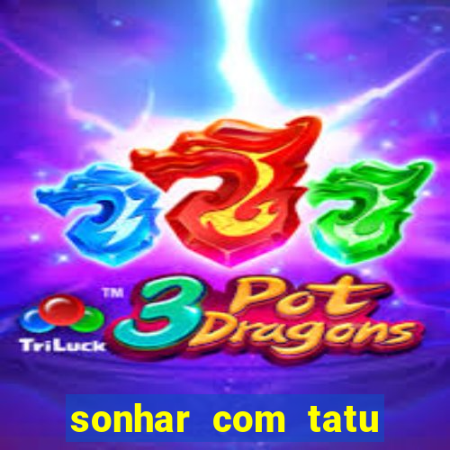 sonhar com tatu jogo do bicho