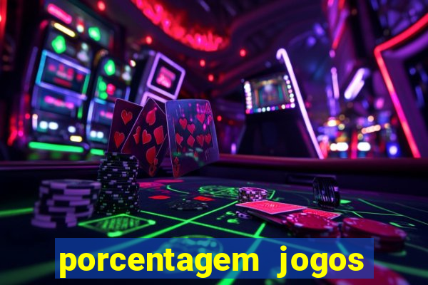 porcentagem jogos slots pg
