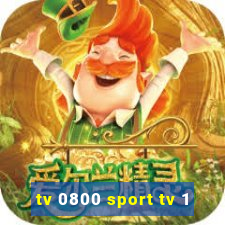 tv 0800 sport tv 1