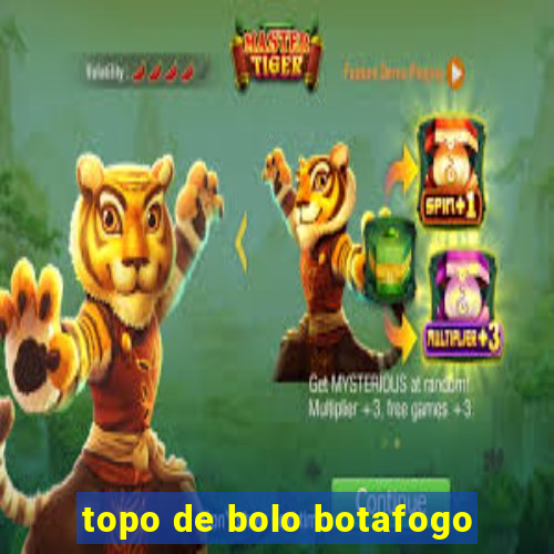 topo de bolo botafogo