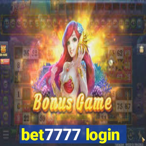 bet7777 login
