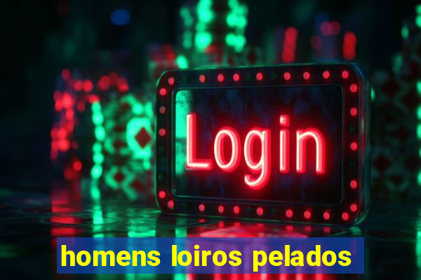 homens loiros pelados