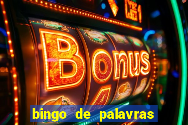 bingo de palavras de natal