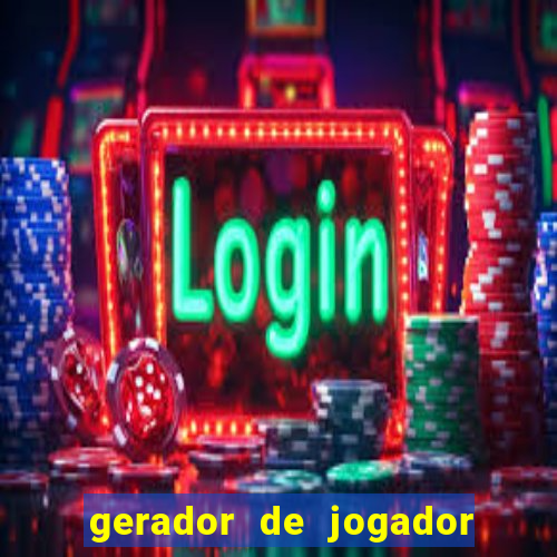 gerador de jogador de futebol