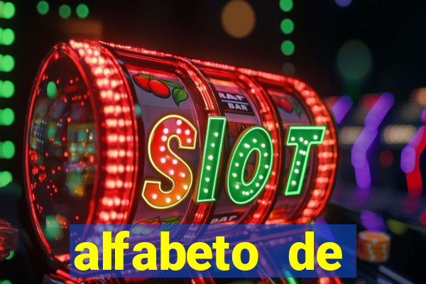 alfabeto de caligrafia bonita