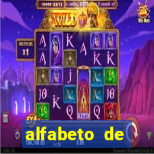 alfabeto de caligrafia bonita