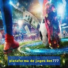 plataforma de jogos bet777