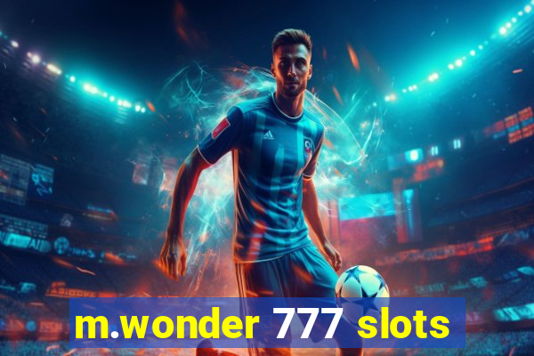 m.wonder 777 slots