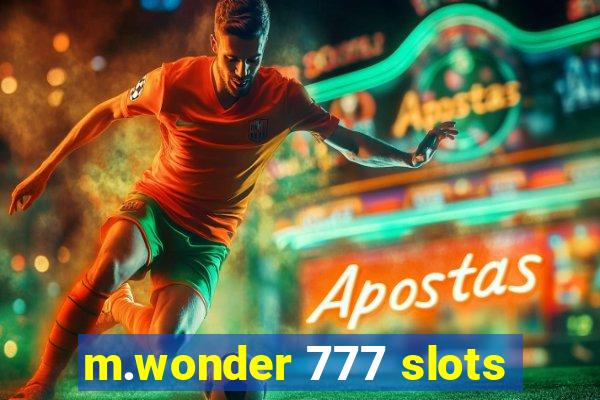 m.wonder 777 slots