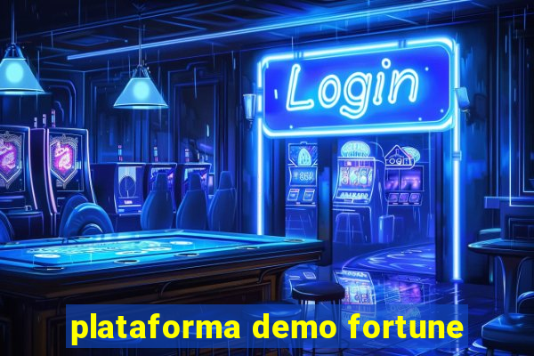 plataforma demo fortune