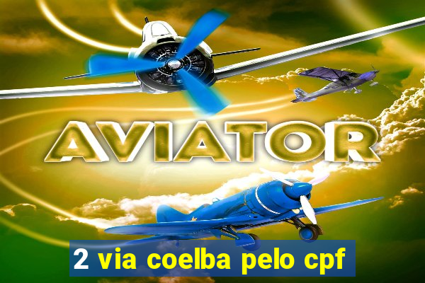 2 via coelba pelo cpf