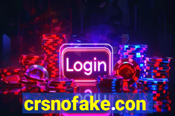 crsnofake.con