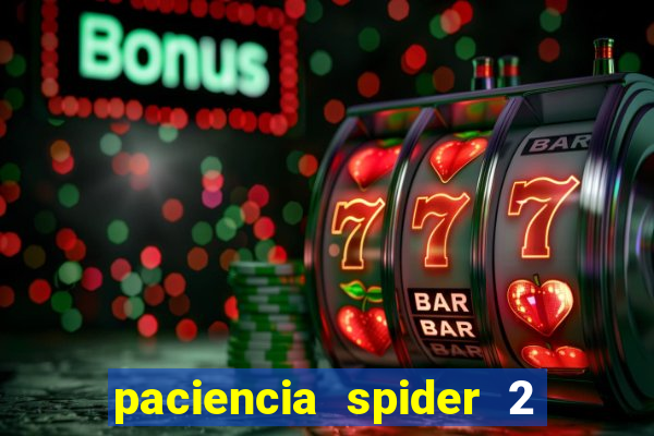 paciencia spider 2 naipes jogar