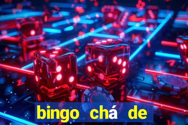 bingo chá de bebê excel