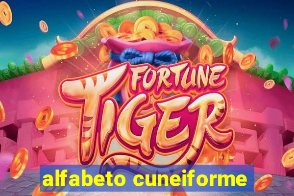 alfabeto cuneiforme