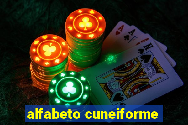 alfabeto cuneiforme