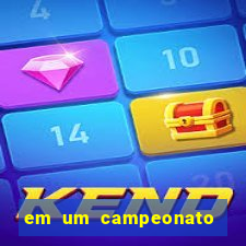 em um campeonato de futebol cada time joga exatamente 19 partidas