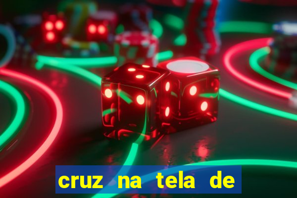 cruz na tela de cruz das