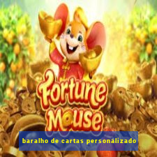 baralho de cartas personalizado