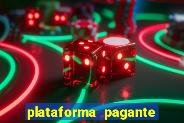 plataforma pagante fortune tiger