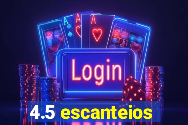 4.5 escanteios