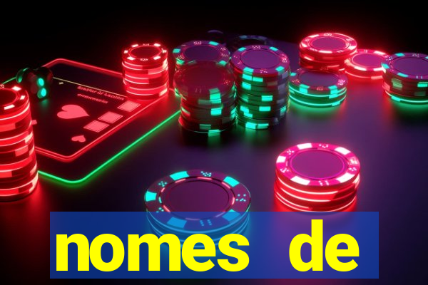 nomes de plataformas de jogos de cassino