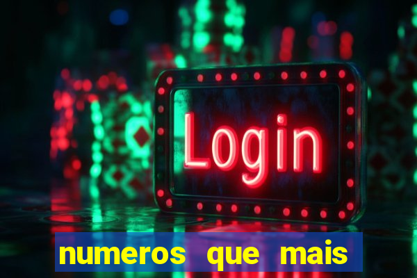 numeros que mais saem no minas cap