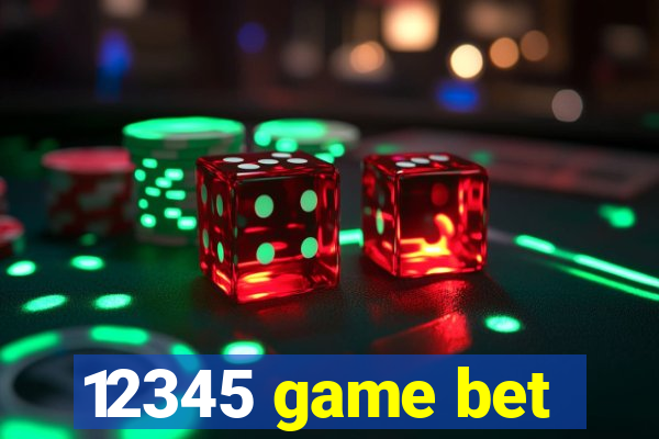 12345 game bet