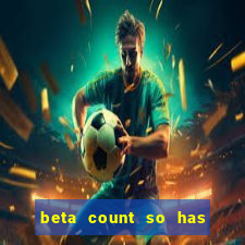 beta count so has changed pt br