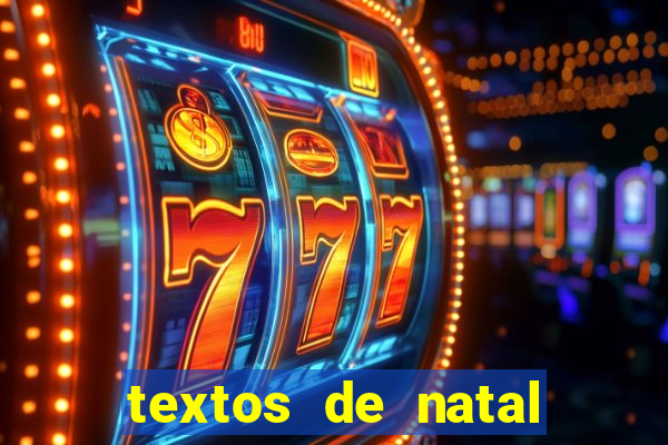 textos de natal para leitura