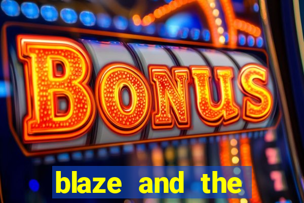 blaze and the monster machines logo font