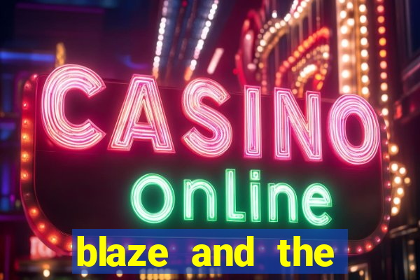 blaze and the monster machines logo font