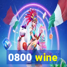 0800 wine