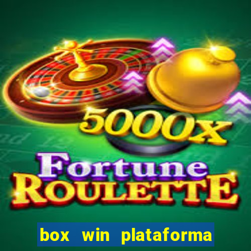 box win plataforma de jogos