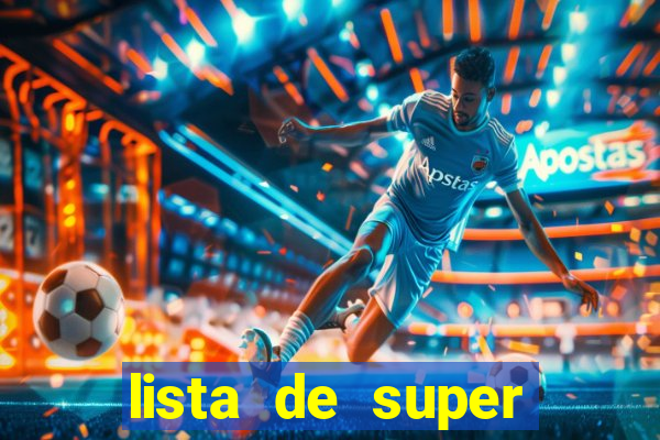 lista de super herois de a a z