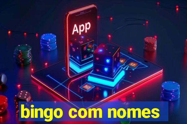 bingo com nomes