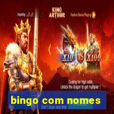 bingo com nomes