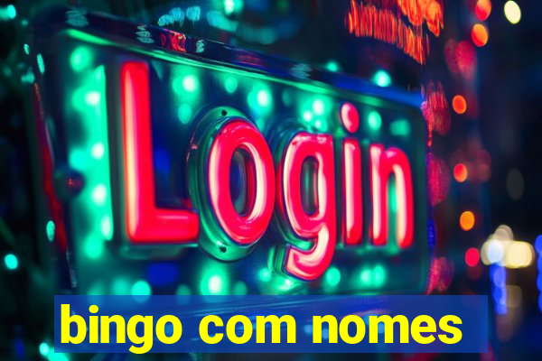 bingo com nomes