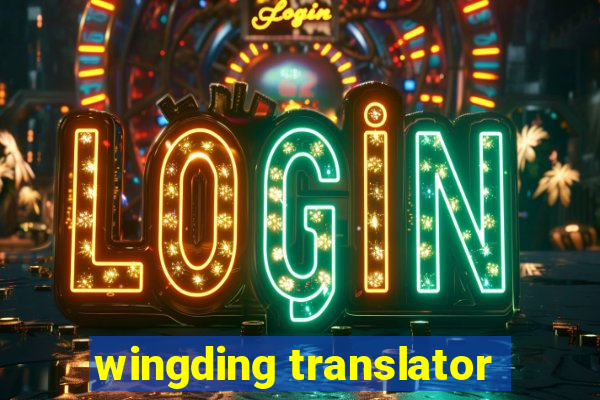 wingding translator