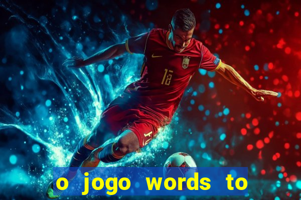 o jogo words to win paga mesmo