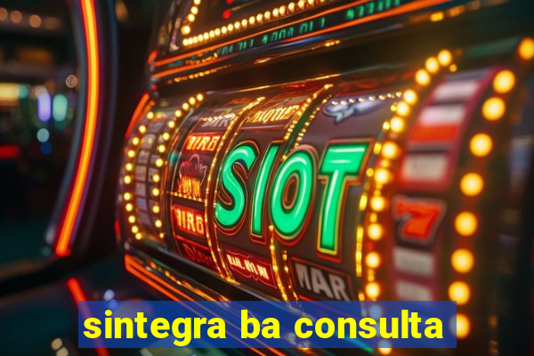 sintegra ba consulta