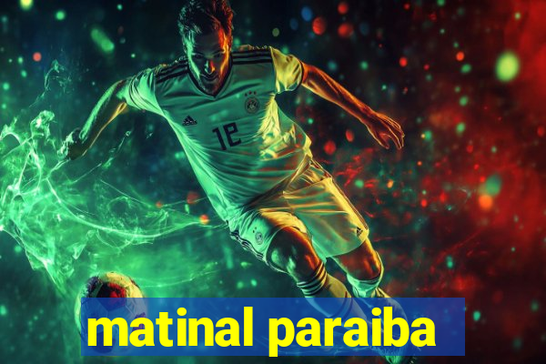 matinal paraiba
