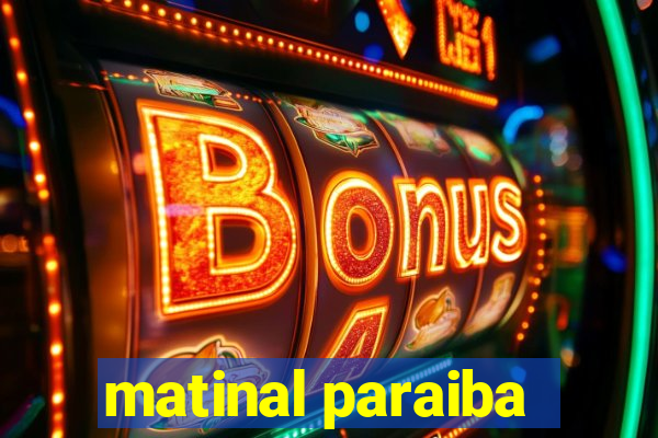 matinal paraiba