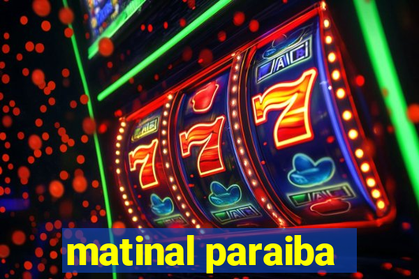 matinal paraiba
