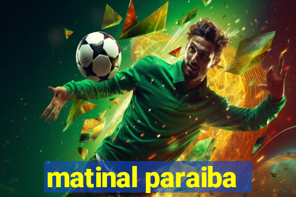 matinal paraiba