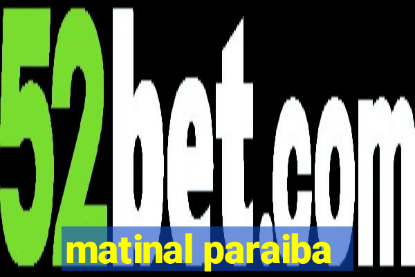 matinal paraiba
