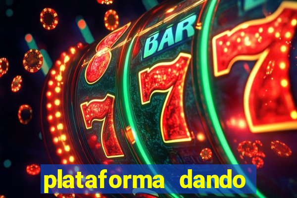 plataforma dando bonus de cadastro