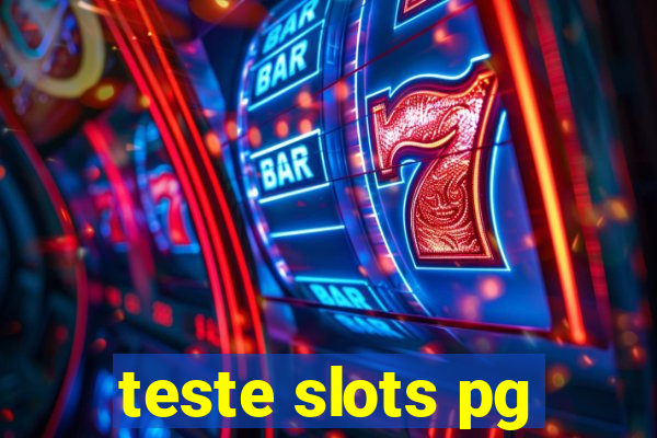 teste slots pg