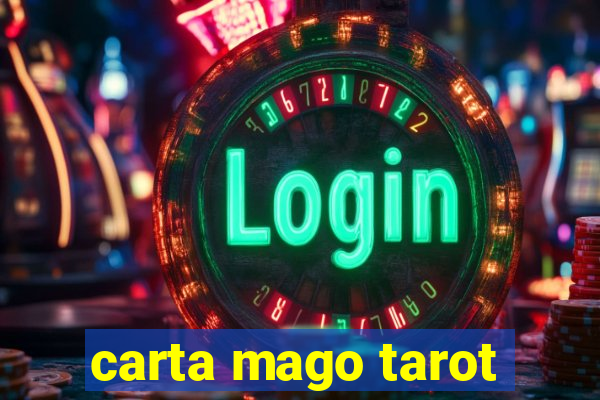 carta mago tarot